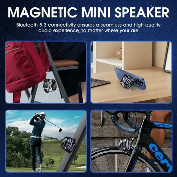 🔥Wireless Portable Magnetic Speaker🔥
