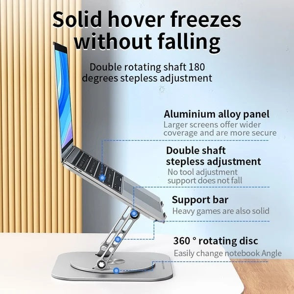 Laptop Stand Aluminium Alloy Rotating Bracket