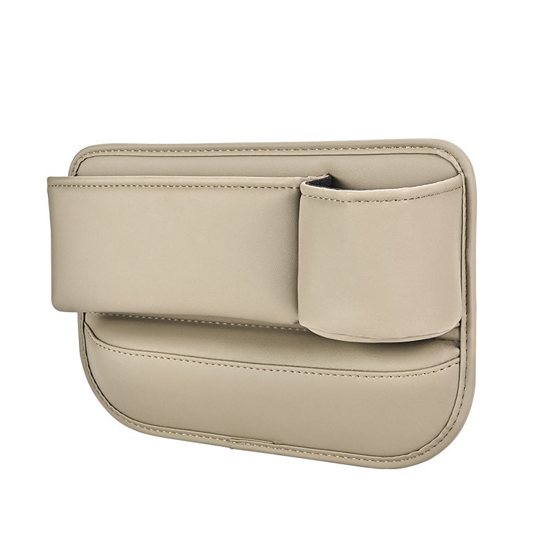 Car Leather Cup Holder Gap Bag