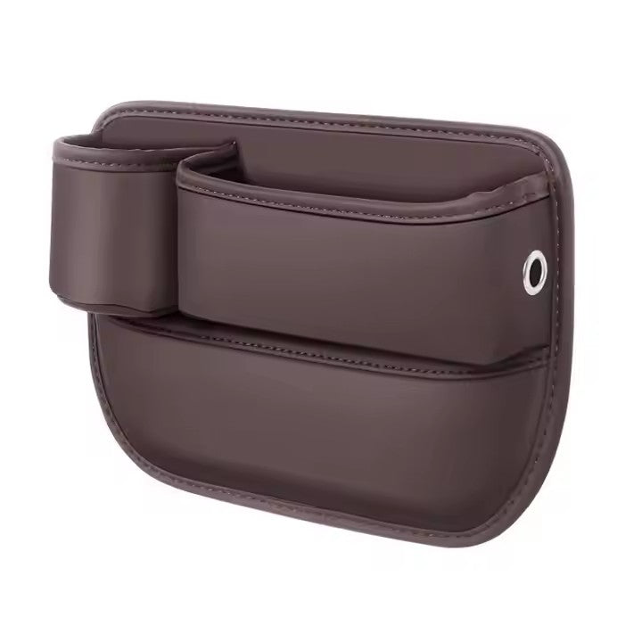 Car Leather Cup Holder Gap Bag